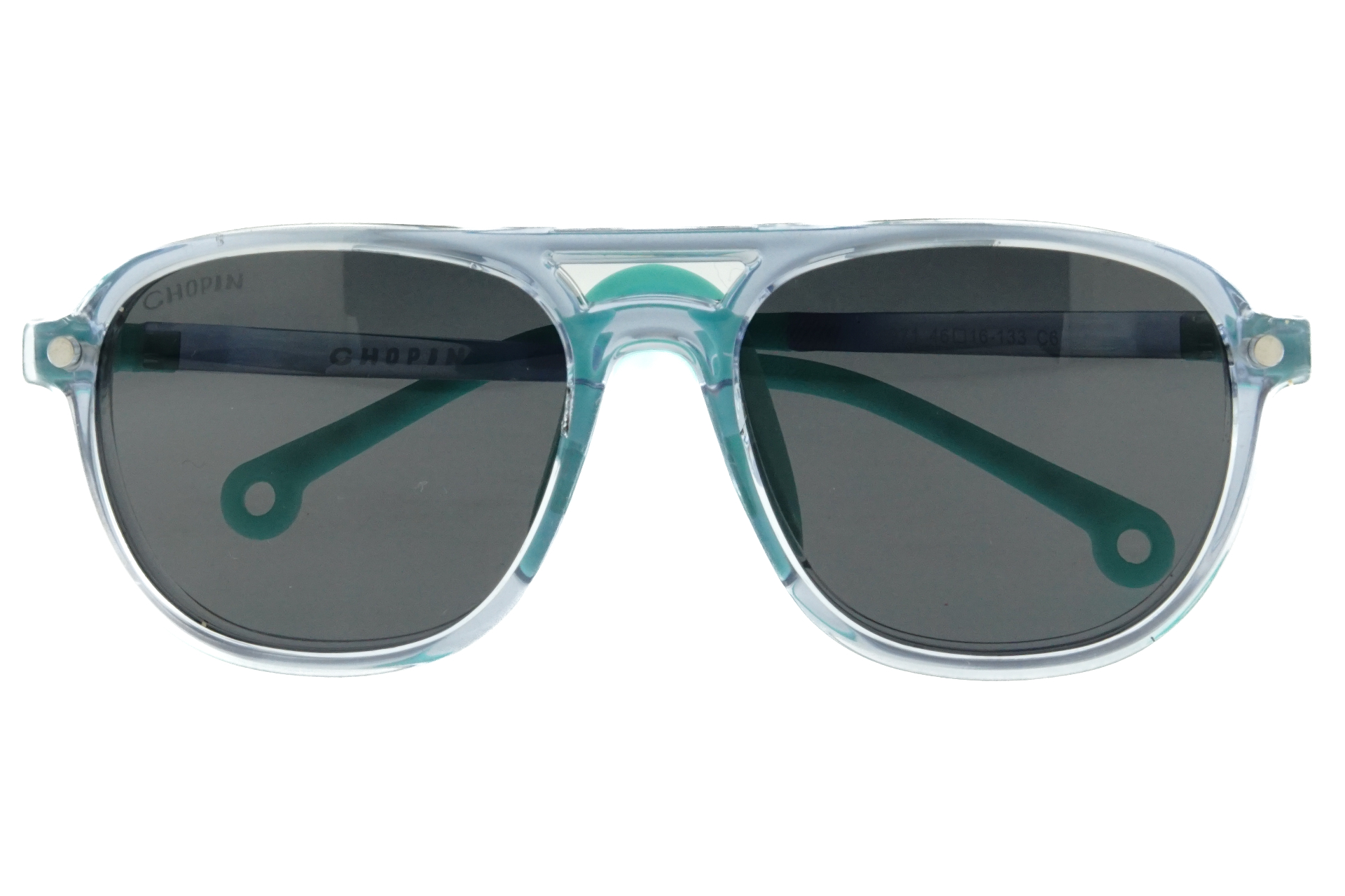 Enfant 3 — Bleu vert transparent